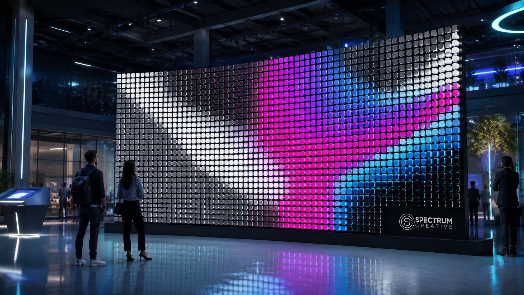 2026最新：翻动矩阵屏如何通过TouchDesigner实现人屏实时...