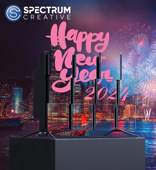 祝你新年快乐！愿你的一年充满美好的想法